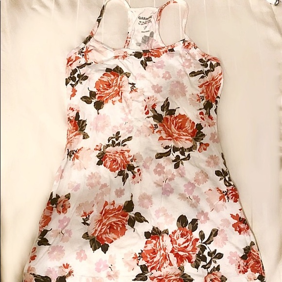 🌹 Rose Print Tank Camisole - Picture 3 of 3